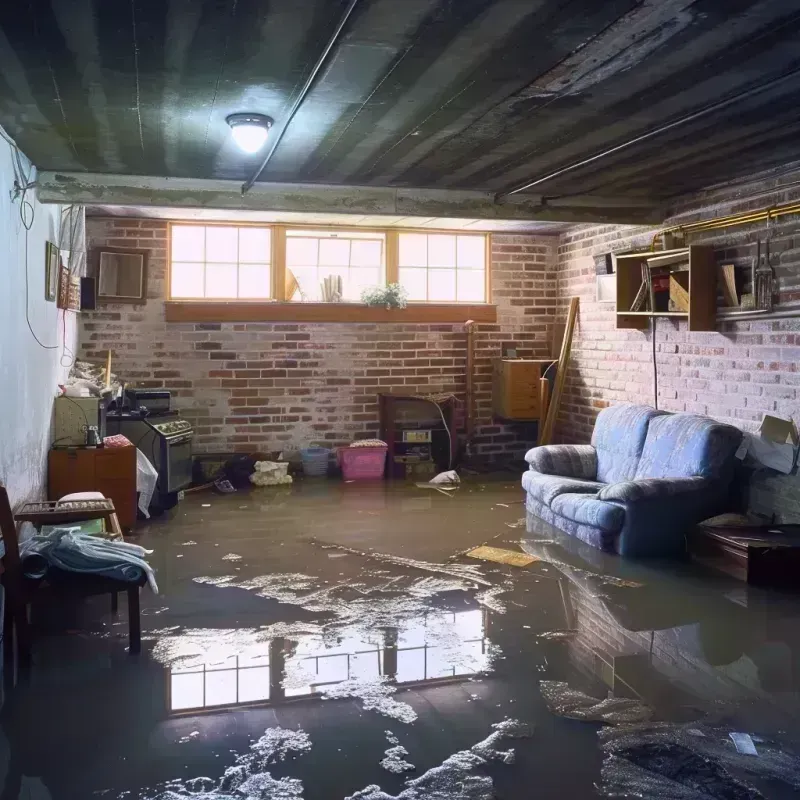 Flooded Basement Cleanup in Peabody, MA